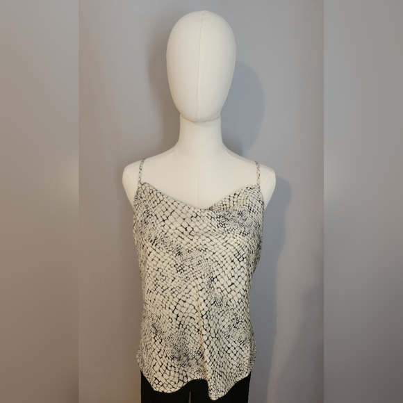 Banana Republic Snake Print  Cowl Neck Camisole Top Size XS - Picture 5 of 7